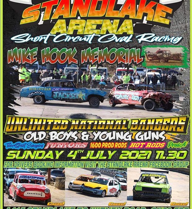 Mike Hook Memorial 4th July – Bookings now open