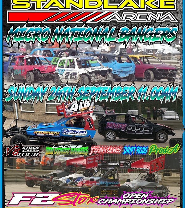 F2 Stox take centre stage on September 24th